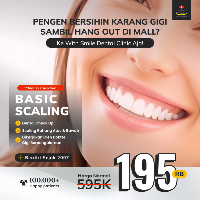Scaling Gigi Promo With Smile Dental Clinic